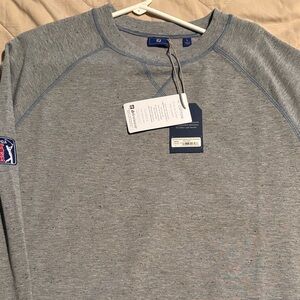 FootJoy Gray Crewneck Sweater